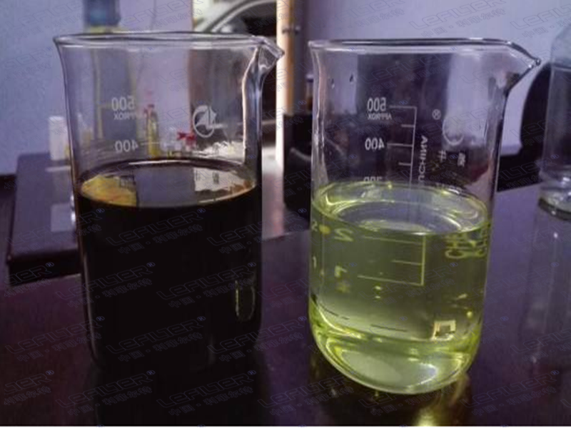 輪胎油是怎么脫色除味的？